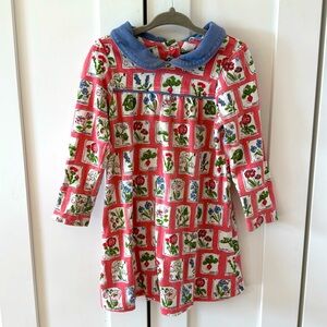 Baby Boden botanic herbarium dress 18-24 mos used good condition